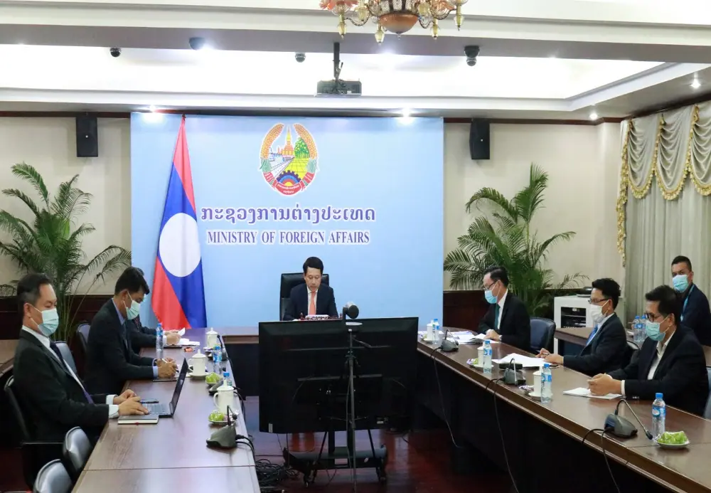 ຄະນະຜູ້ແທນ ສປປ ລາວ ເຂົ້າຮ່ວມກອງປະຊຸມເວທີການເມືອງລະດັບສູງ ປະຈໍາປີ 2021 ແລະ ນໍາສະເໜີບົດລາຍງານແຫ່ງຊາດແບບສະໝັກໃຈສະບັບທີ 2 ຂອງ ສປປ ລາວ, ເຊິ່ງຈັດຂື້ນແບບທາງໄກ (Virtual) ໃນລະຫວ່າງວັນທີ 13-15 ກໍລະກົດ ປີ 2021, ຕາມເວລາທີ ນິວຢອກ, ສ. ອາເມລິກາ